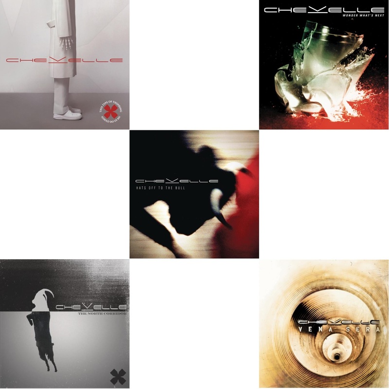 Chevelle – This Type Of Thinking (Could Do Us In) & North Corridor & Hats Off To The Bull & Wonder What’s Next & Vena Sera – CD Bundle