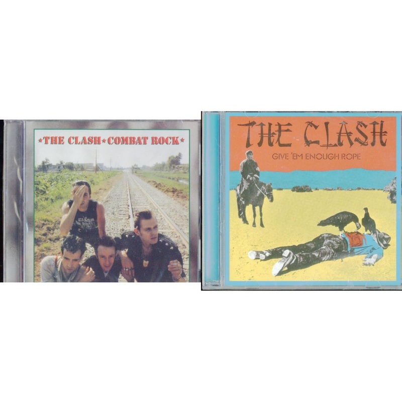 Clash – Combat Rock & Give Em Enough Rope – CD Bundle