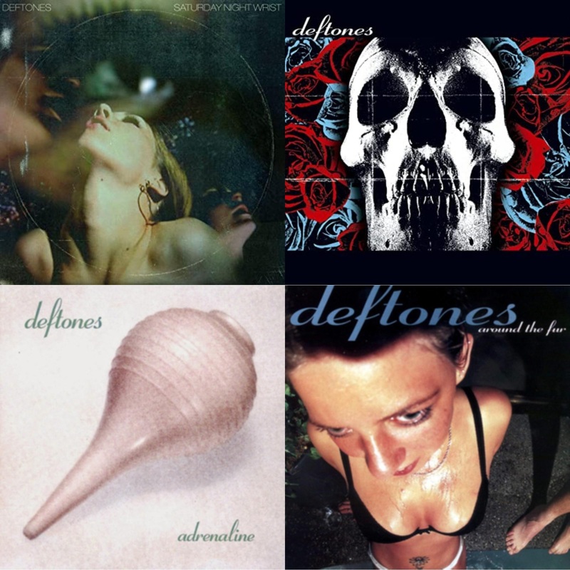 Deftones – Saturday Night Wrist & Deftones & Adrenaline & Around The Fur – CD Bundle