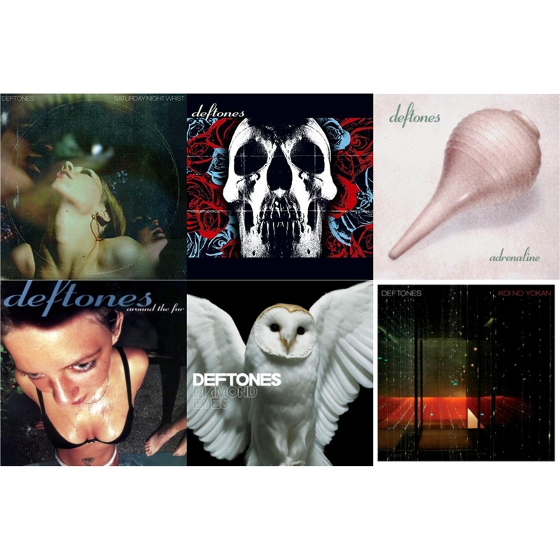Deftones – Saturday Night Wrist & Deftones & Adrenaline & Around The Fur & Diamond Eyes & Koi No Yokan – CD Bundle