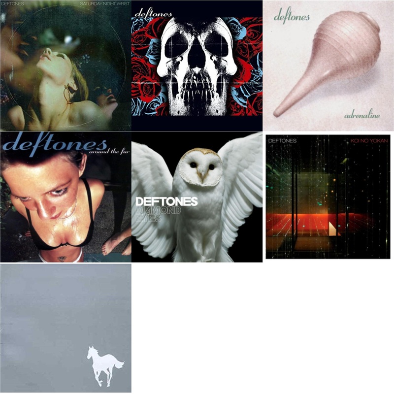 Deftones – Saturday Night Wrist & Deftones & Adrenaline & Around The Fur & Diamond Eyes & Koi No Yokan & White Pony – CD Bundle