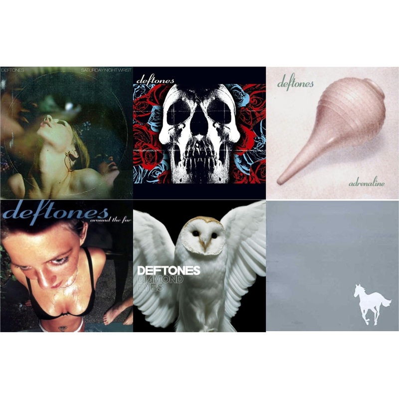 Deftones – Saturday Night Wrist & Deftones & Adrenaline & Around The Fur & Diamond Eyes & White Pony – CD Bundle