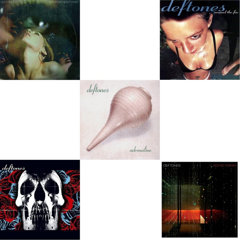 Deftones – Saturday Night Wrist & Deftones & Adrenaline & Around The Fur & Koi No Yokan – CD Bundle