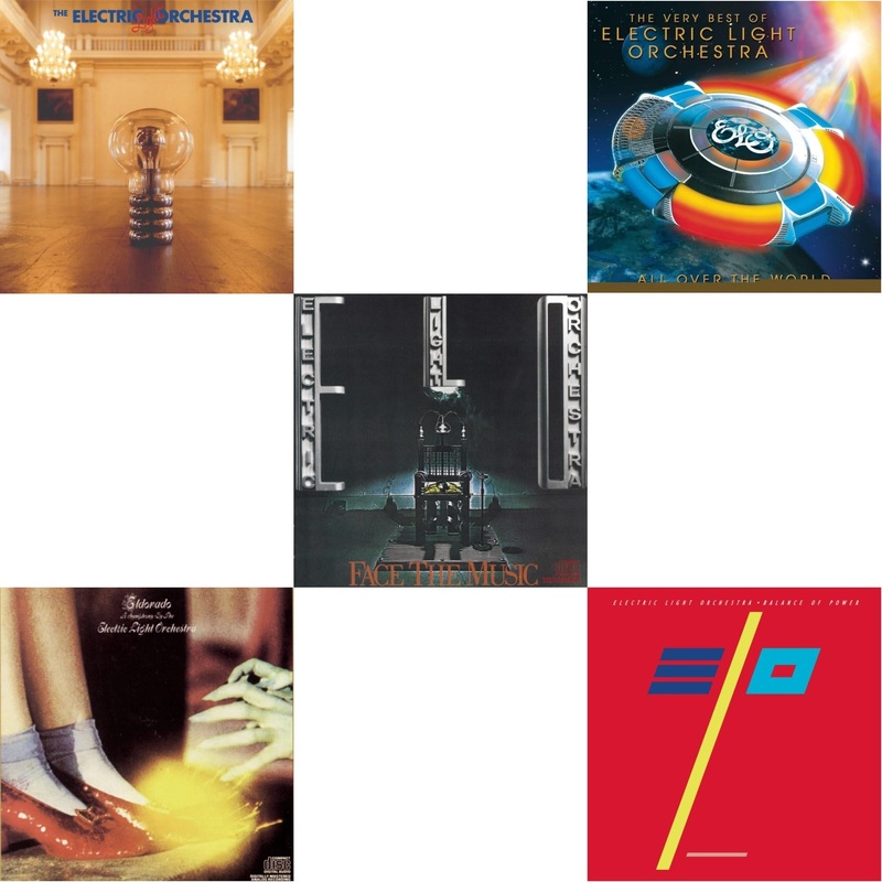Electric Light Orchestra – No Answer & Eldorado & Face The Music & All Over The World: Very Best Of & Balance Of Power – CD Bundle