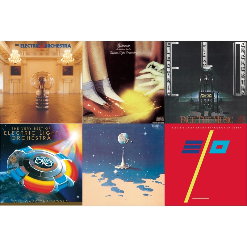 Electric Light Orchestra – No Answer & Eldorado & Face The Music & All Over The World: Very Best Of & Time & Balance Of Power – CD Bundle