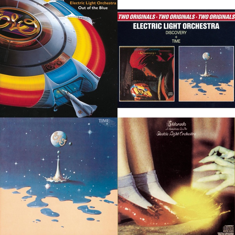 Electric Light Orchestra – Out Of The Blue & Discovery & Time & Eldorado – CD Bundle