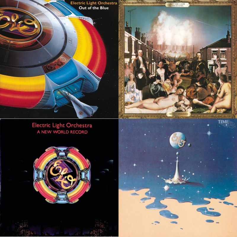 Electric Light Orchestra – Out Of The Blue & Secret Messages & New World Record & Time – CD Bundle