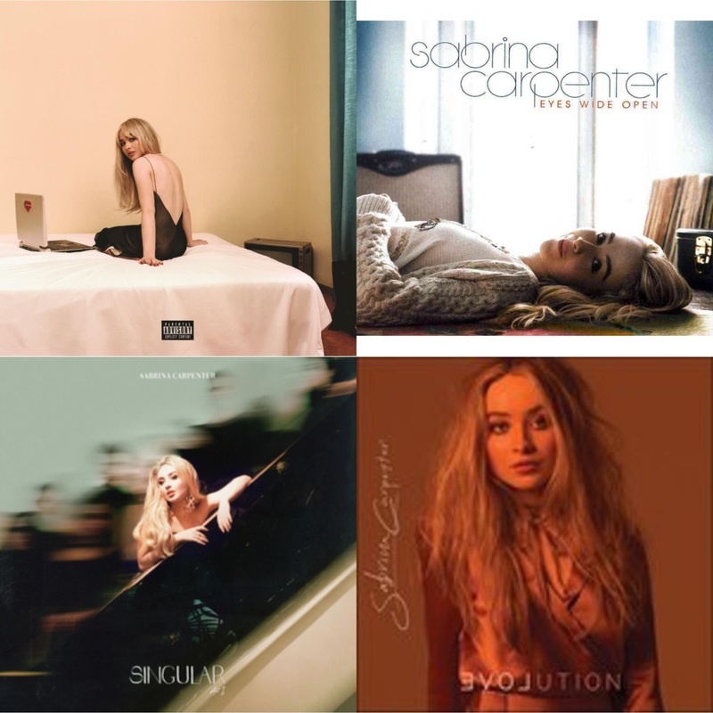Sabrina Carpenter – Emails I Can’t Send (X) & Eyes Wide Open & Singular: Act I & Evolution – CD Bundle