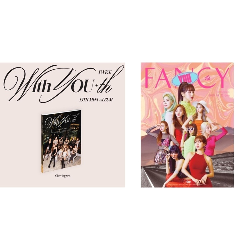 Twice – With You-Th (Glowing Ver.) & Fancy You (7Th Album) – CD Bundle