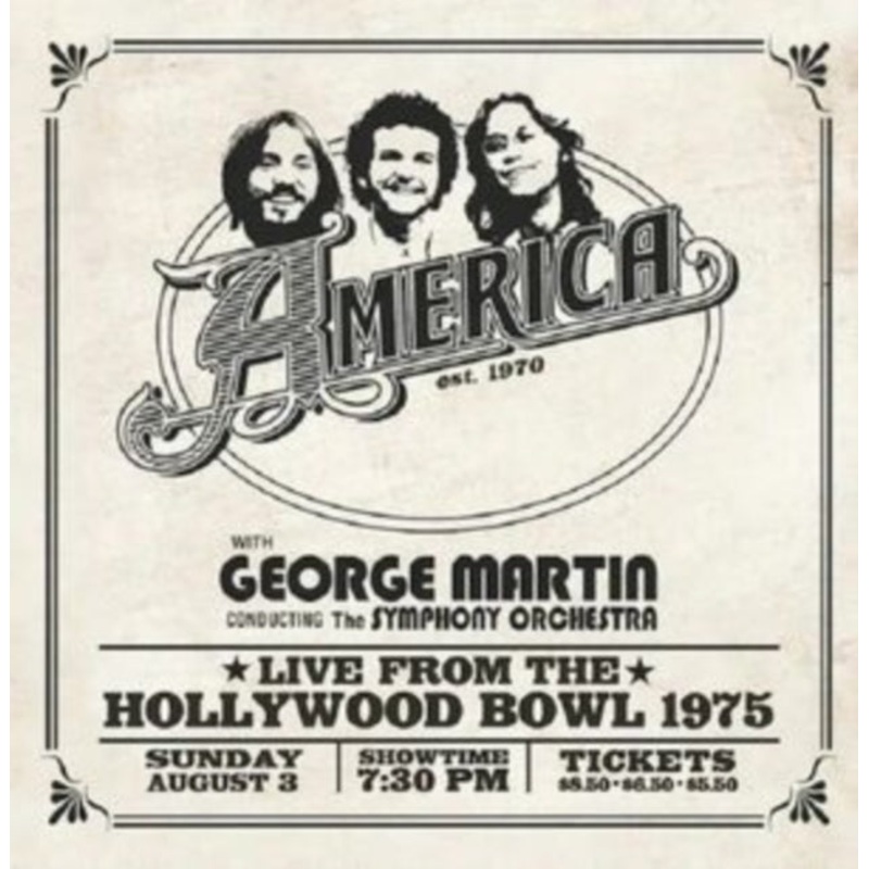 America – America: Live At The Hollywood Bowl 1975 (Ruby Red Vinyl/2LP)