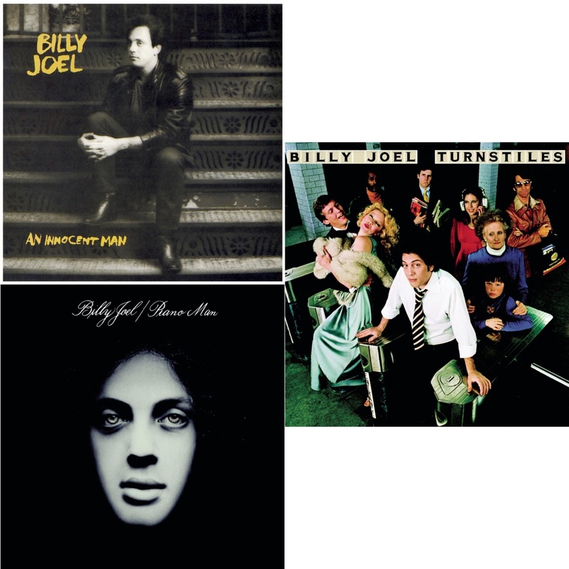 Billy Joel – An Innocent Man & Piano Man & Turnstiles – CD Bundle