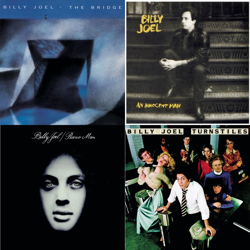 Billy Joel – Bridge & An Innocent Man & Piano Man & Turnstiles – CD Bundle