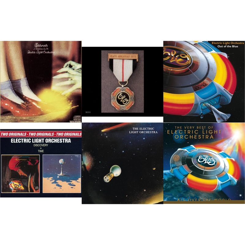 Electric Light Orchestra – Eldorado & Greatest Hits & Out Of The Blue & Discovery & Elo 2 & All Over The World: Very Best Of – CD Bundle