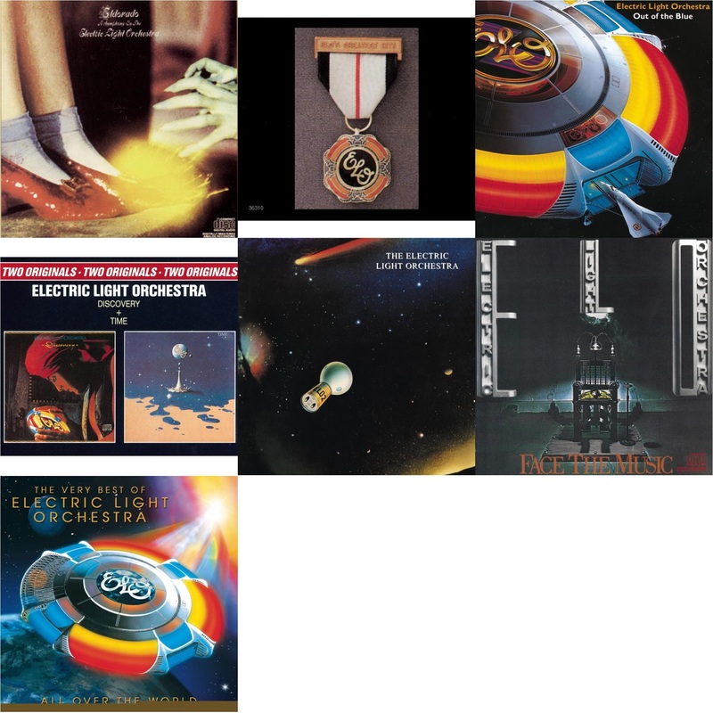 Electric Light Orchestra – Eldorado & Greatest Hits & Out Of The Blue & Discovery & Elo 2 & Face The Music & All Over The World: Very Best Of – CD Bundle