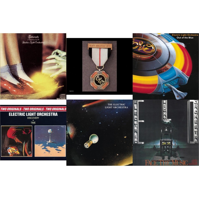 Electric Light Orchestra – Eldorado & Greatest Hits & Out Of The Blue & Discovery & Elo 2 & Face The Music – CD Bundle