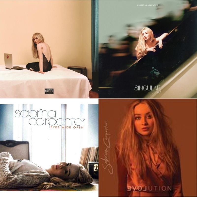 Sabrina Carpenter – Emails I Can’t Send (X) & Singular: Act I & Eyes Wide Open & Evolution – CD Bundle
