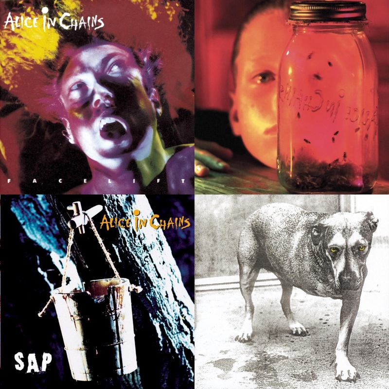 Alice In Chains – Facelift & Jar Of Flies & Sap & Alice In Chains – CD Bundle
