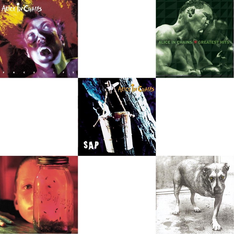 Alice In Chains – Facelift & Jar Of Flies & Sap & Greatest Hits & Alice In Chains – CD Bundle