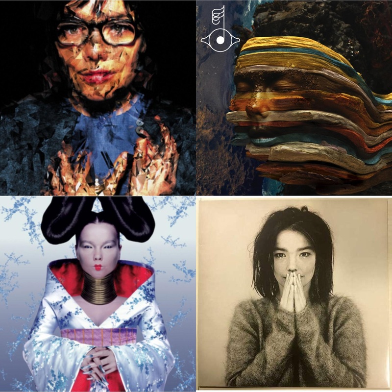 Bjork – Selma Songs & Bastards: Remix & Homogenic & Debut – LP Vinyl Bundle