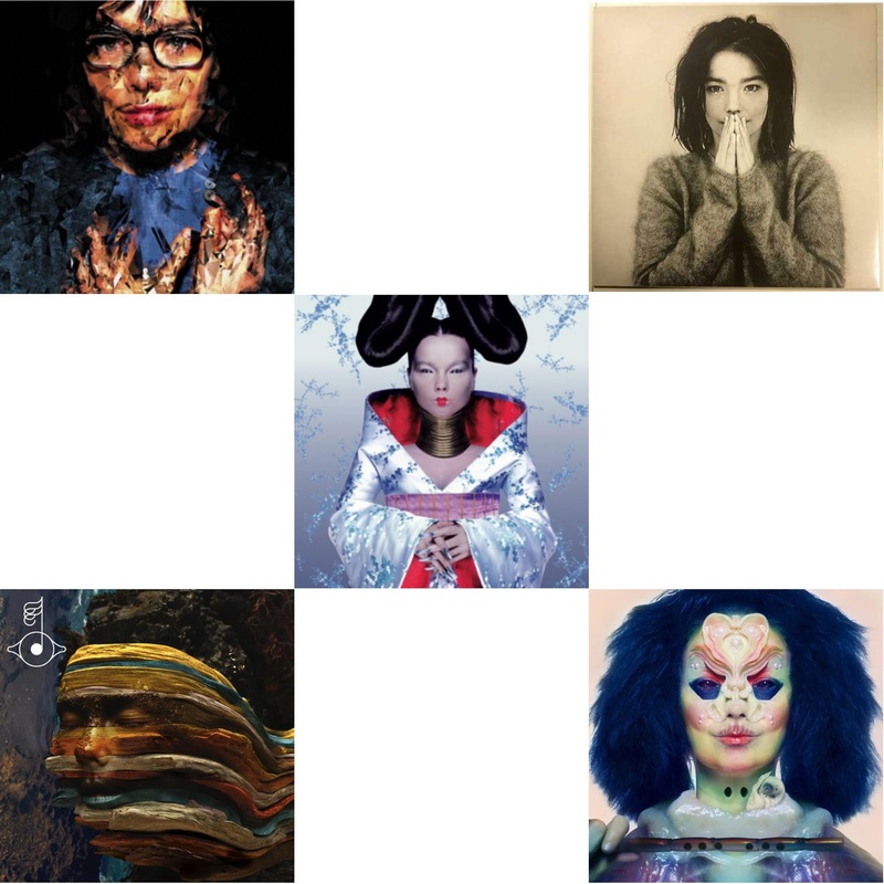 Bjork – Selma Songs & Bastards: Remix & Homogenic & Debut & Utopia – LP Vinyl Bundle