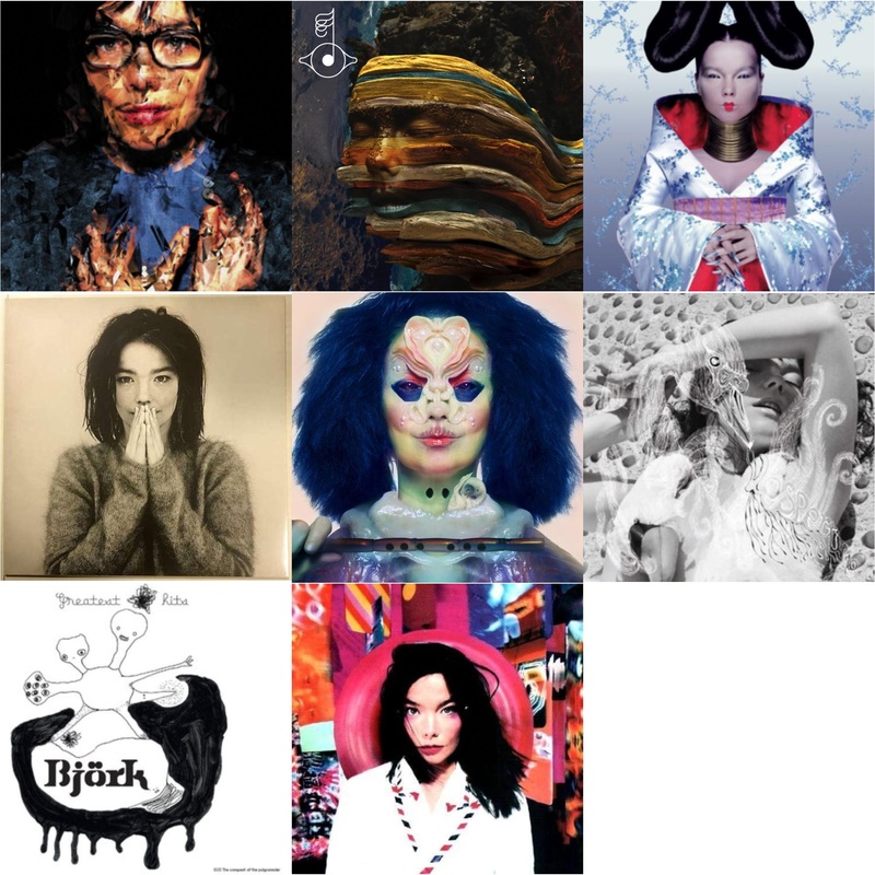 Bjork – Selma Songs & Bastards: Remix & Homogenic & Debut & Utopia & Vespertine & Greatest Hits & Post – LP Vinyl Bundle