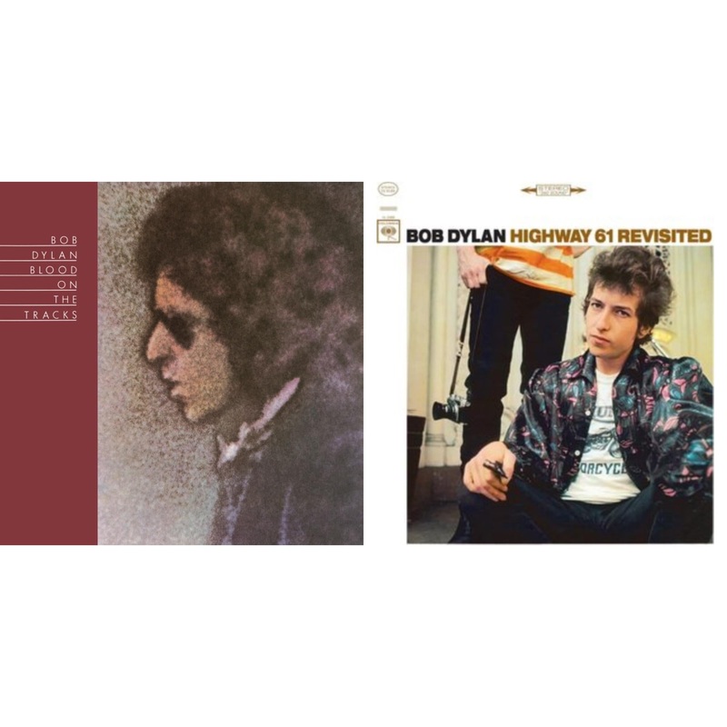 Bob Dylan – Blood On The Tracks (150G/Dl Insert) & Highway 61 Revisited – LP Vinyl Bundle