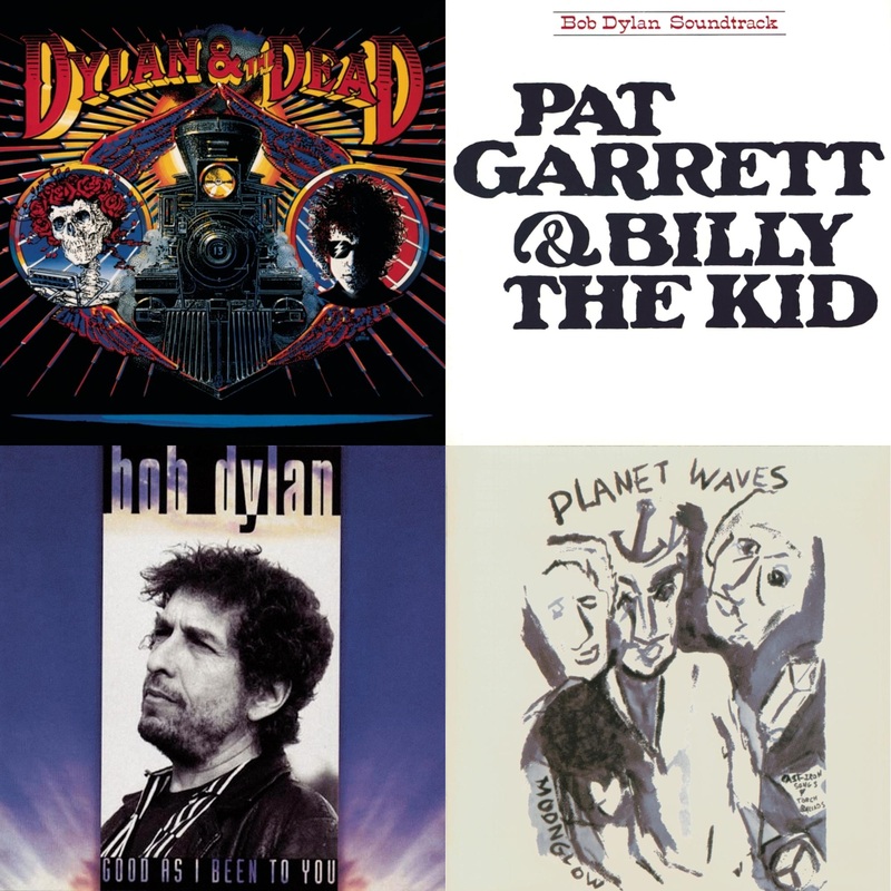 Bob Dylan – Dylan & The Dead & Pat Garrett & Billy The Kid & Good As I Been To You & Planet Waves – CD Bundle