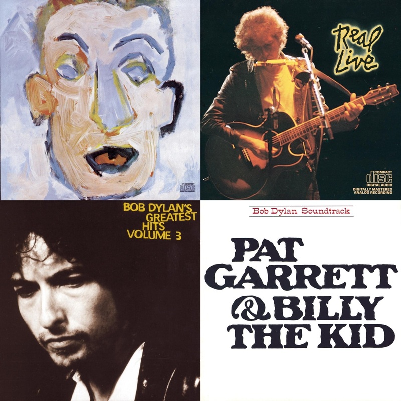 Bob Dylan – Self Portrait & Real Live & Greatest Hits Vol.3 & Pat Garrett & Billy The Kid – CD Bundle