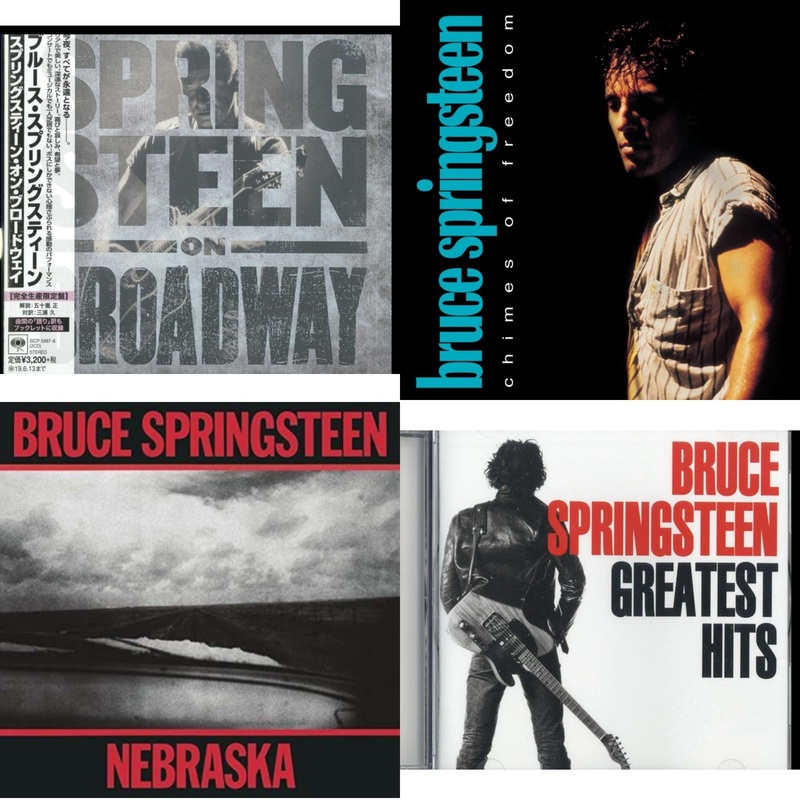 Bruce Springsteen – Springsteen On Broadway (Ltd/Booklet/Paper Jacket) & Chimes Of Freedom & Nebraska & Greatest Hits – CD Bundle