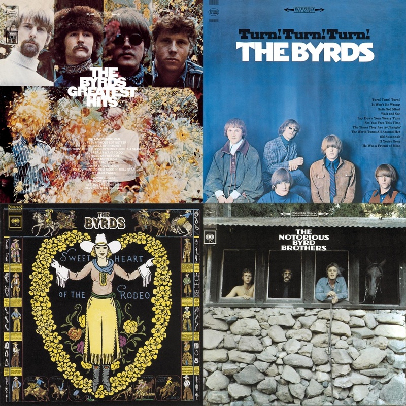 Byrds – Greatest Hits & Turn Turn Turn & Sweetheart Of The Rodeo & Notorious Byrd Brothers – CD Bundle