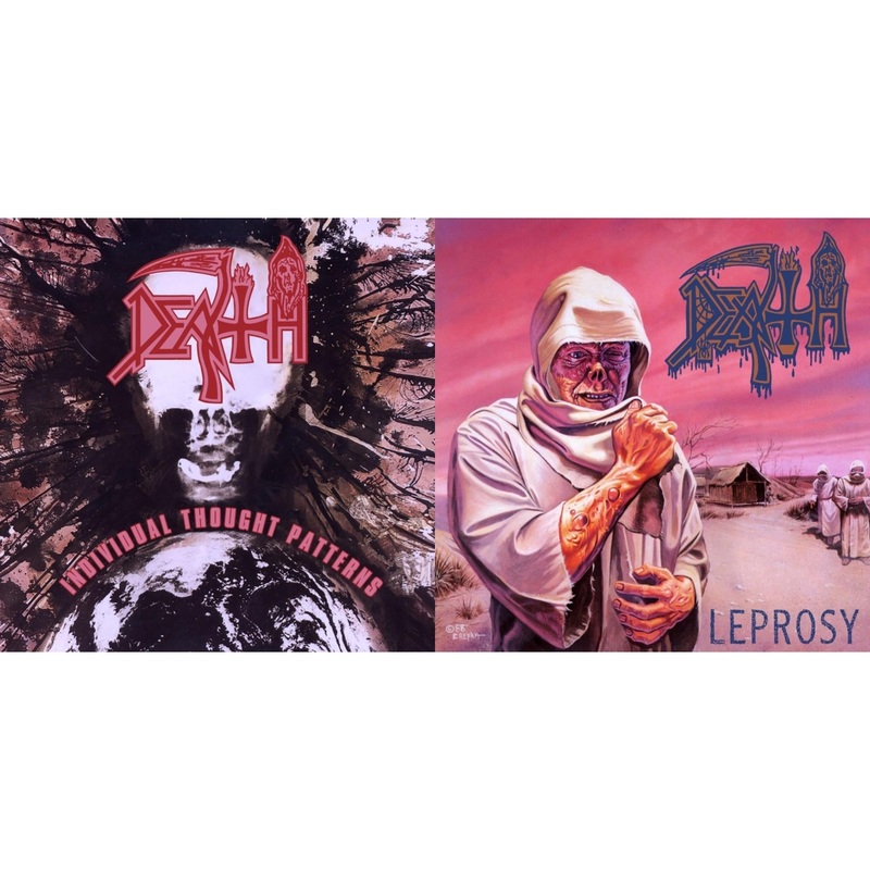 Death – Individual Thought Patterns & Leprosy Reissue – CD Bundle