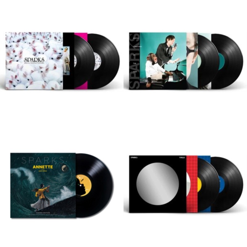 Sparks – Hello Young Lovers (2LP) & Exotic Creatures Of The Deep (2LP) & Annette & Balls (2LP)