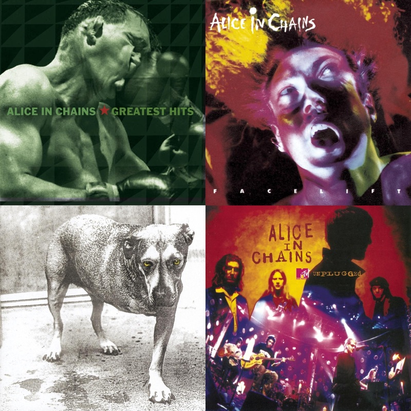 Alice In Chains – Greatest Hits & Facelift & Alice In Chains & Unplugged – CD Bundle
