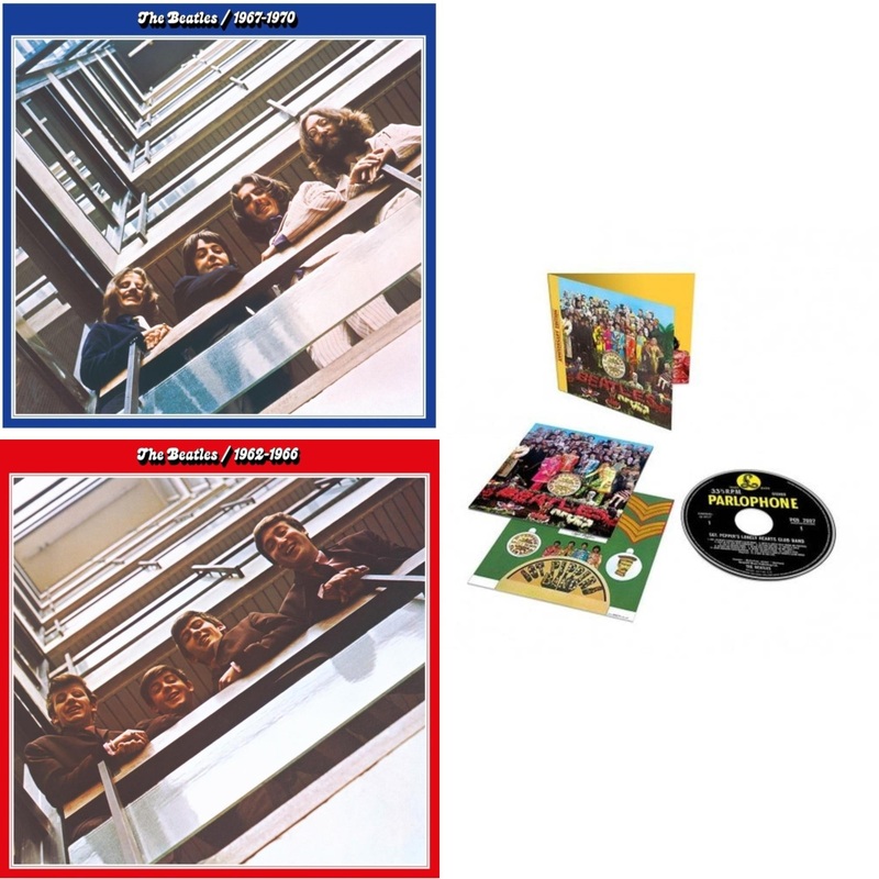 Beatles – Beatles 1967-1970 (2023 Edition) (2CD) & Beatles 1962-1966 (2023 Edition) (2CD) & Sgt. Pepper’s Lonely Hearts Club Band (Anniversary Edition)