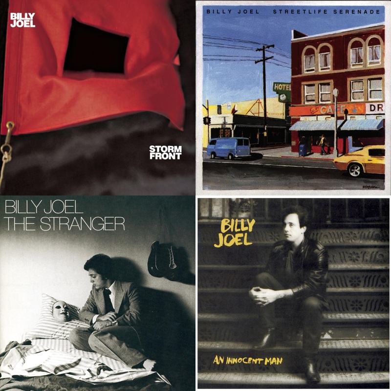 Billy Joel – Stormfront & Streetlife Serenade & Stranger & An Innocent Man – CD Bundle