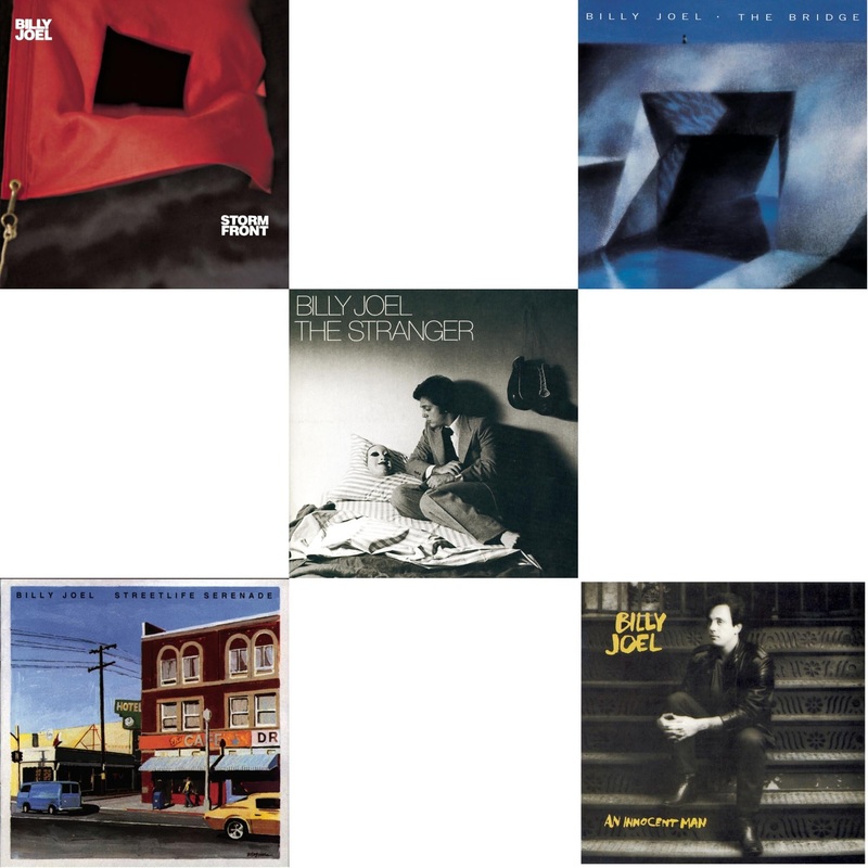 Billy Joel – Stormfront & Streetlife Serenade & Stranger & Bridge & An Innocent Man – CD Bundle