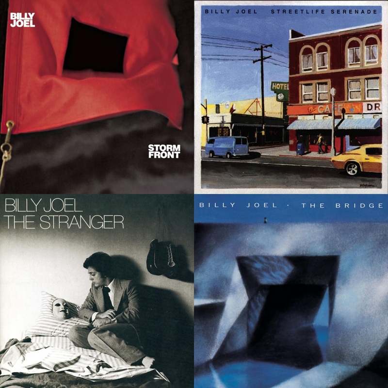 Billy Joel – Stormfront & Streetlife Serenade & Stranger & Bridge – CD Bundle