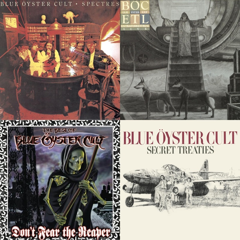 Blue Oyster Cult – Spectres & Extraterrestrial Live & Don’t Fear The Reaper: Best Of Blue Oyster Cult & Secret Treaties – CD Bundle