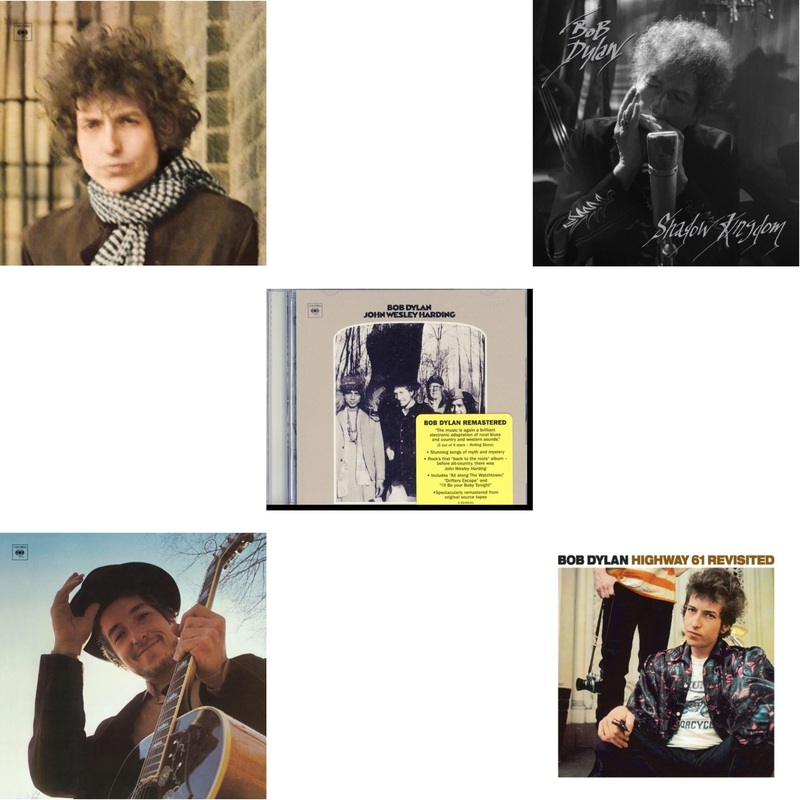 Bob Dylan – Blonde On Blonde & Nashville Skyline & John Wesley Harding & Shadow Kingdom & Highway 61 Revisited – CD Bundle
