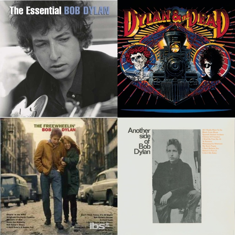 Bob Dylan – Essential Bob Dylan & Dylan & The Dead & Freewheelin Bob Dylan & Another Side Of Bob Dylan – CD Bundle