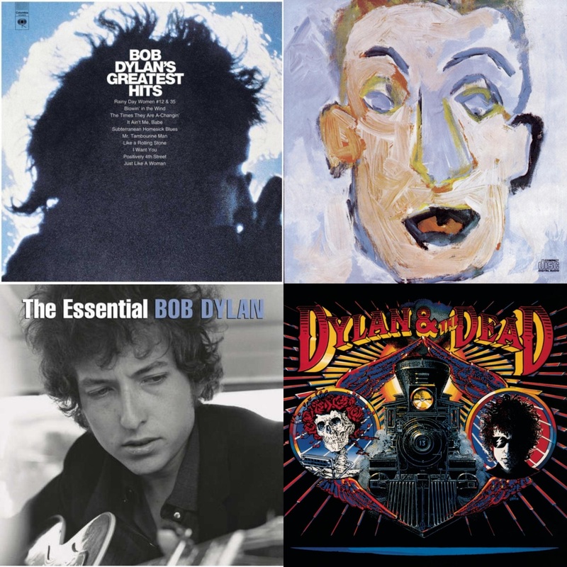Bob Dylan – Greatest Hits Vol.1 & Self Portrait & Essential Bob Dylan & Dylan & The Dead – CD Bundle