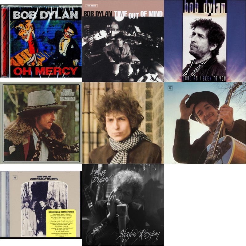 Bob Dylan – Oh Mercy & Time Out Of Mind & Good As I Been To You & Desire & Blonde On Blonde & Nashville Skyline & John Wesley Harding & Shadow Kingdom – CD Bundle