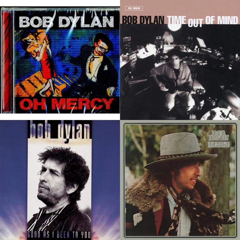 Bob Dylan – Oh Mercy & Time Out Of Mind & Good As I Been To You & Desire – CD Bundle