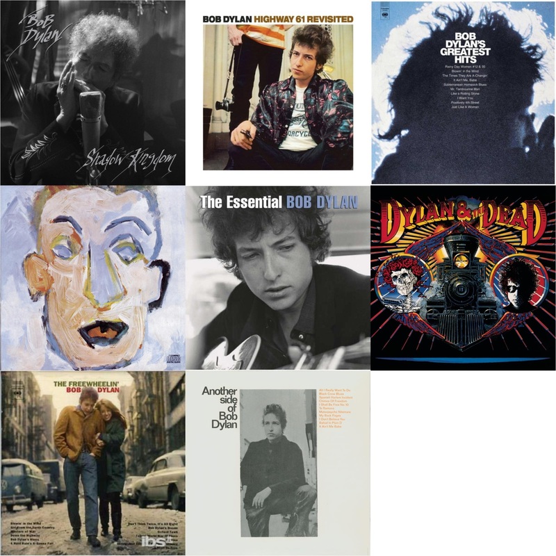 Bob Dylan – Shadow Kingdom & Highway 61 Revisited & Greatest Hits Vol.1 & Self Portrait & Essential Bob Dylan & Dylan & The Dead & Freewheelin Bob Dylan & Another Side Of Bob Dylan – CD Bundle