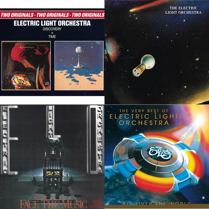 Electric Light Orchestra – Discovery & Elo 2 & Face The Music & All Over The World: Very Best Of – CD Bundle