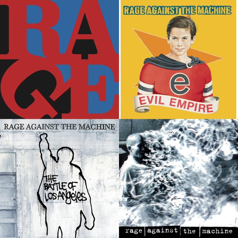 Rage Against The Machine – Renegades & Evil Empire & Battle Of Los Angeles & Rage Against The Machine – CD Bundle