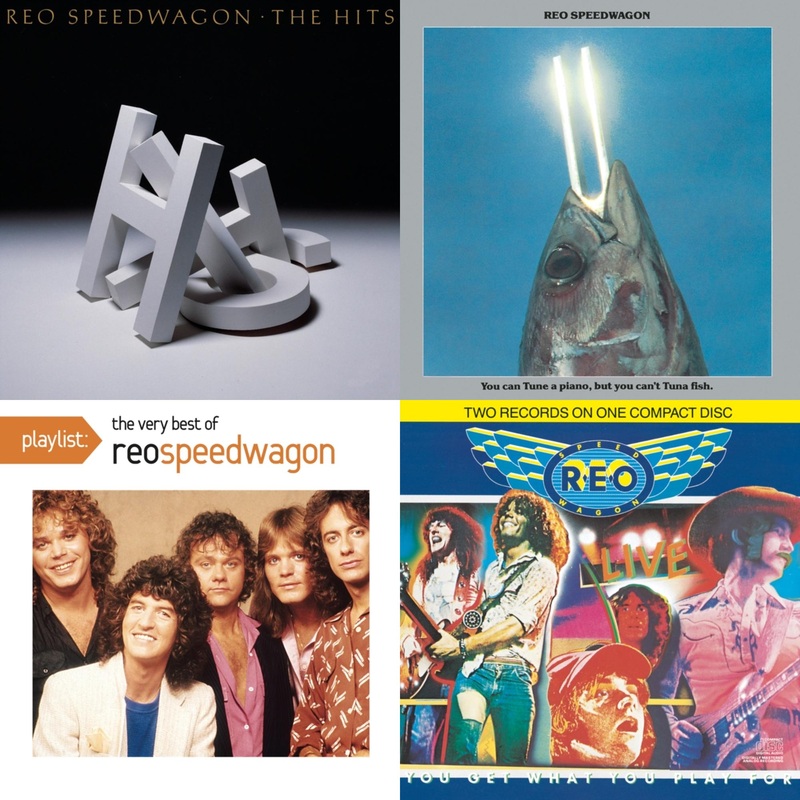 Reo Speedwagon – Hits & You Can Tune A Piano But You Can’t Tuna Fish & Playlist: Very Best Of Reo Speedwagon & Live: You Get What You Play For – CD Bundle
