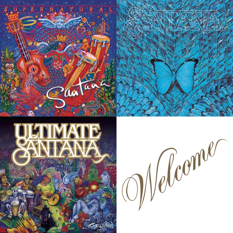 Santana – Supernatural & Borboletta & Ultimate Santana & Welcome – CD Bundle