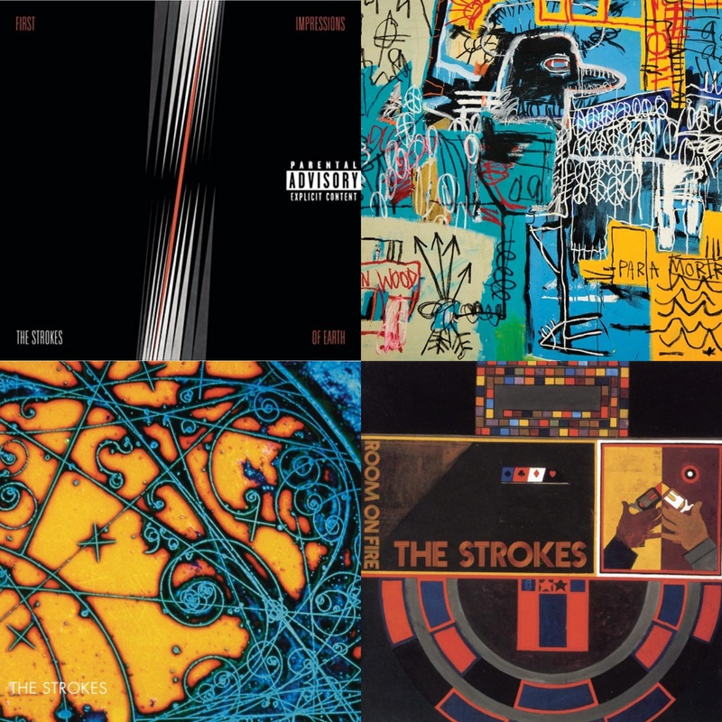 Strokes – First Impressions Of Earth & New Abnormal (Jewel Case/Clear Aprt O-Card With Print) & Is This It & Room On Fire – CD Bundle