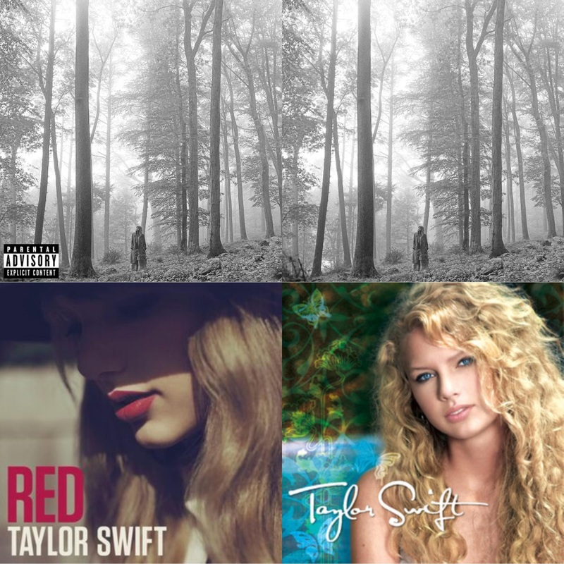 Taylor Swift – Folklore (X) & Folklore (Edited) & Red & Taylor Swift – CD Bundle